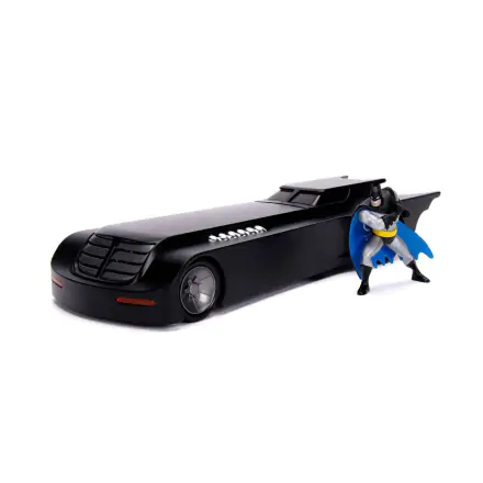 Batman Animated Series Kovinski liti model 1/24 Batmobile with figure fotografija izdelka