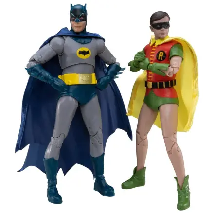 Batman Classic TV Series DC Multiverse McFarlane Collector Edition Akcijska figura 2-paket Batman in Robin 18 cm fotografija izdelka