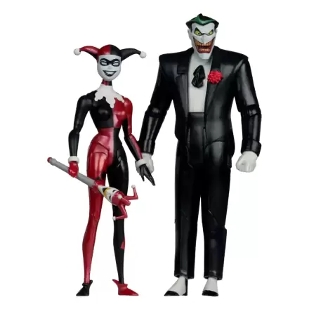 Batman: The Animated Series DC Direct Akcijske figure Harley Quinn & The Joker (Mad Love) (Gold Label) 18 cm fotografija izdelka