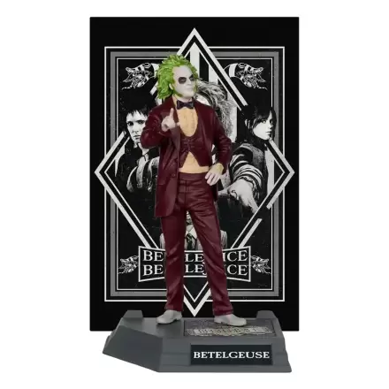 Beetlejuice Beetlejuice Movie Maniacs PVC Kip Beetlejuice 17 cm termékfotója