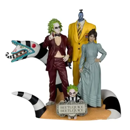 Beetlejuice Beetlejuice Movie Maniacs Paket 4 PVC kipcev 15 cm fotografija izdelka