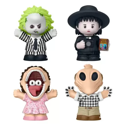Beetlejuice Fisher-Price Little People Collector Mini figure 4-paket 7 cm fotografija izdelka