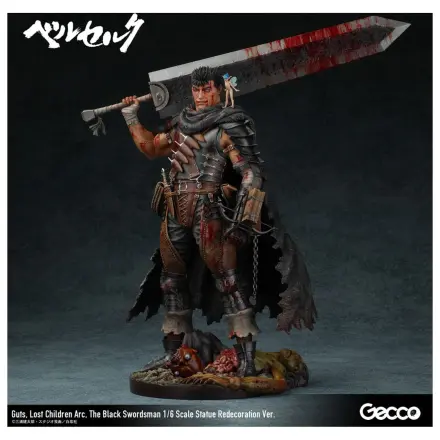 Berserk kip 1/6 Guts Lost Children Arc The Black Swordsman Redecoration Ver. 38 cm fotografija izdelka