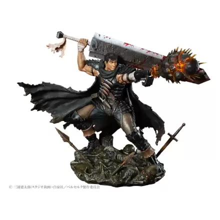 Berserk PVC Kip 1/7 Guts Black Swordsman Ver. 26 cm fotografija izdelka