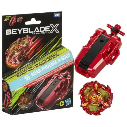 Beyblade X Deluxe zaganjalnik s potegom (String Launcher) komplet fotografija izdelka