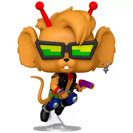 Biker Mice From Mars Pop! Animacija Vinilna figura Throttle 9 cm fotografija izdelka
