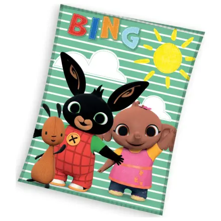 Bing Sun koralna flis odeja fotografija izdelka