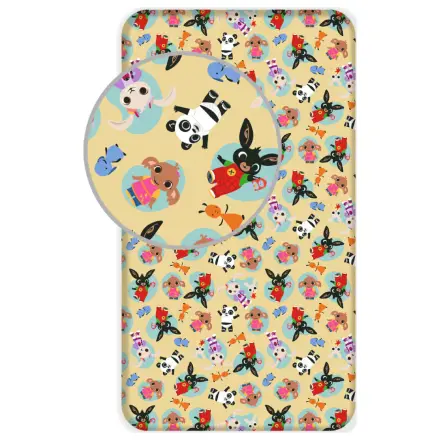 Bing Tiny Town oprijeta rjuha 90x200 cm fotografija izdelka