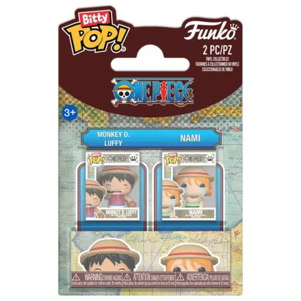 Bitty Funko POP paket 2 figur One Piece Luffy & Nami fotografija izdelka