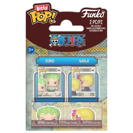 Bitty Funko POP paket 2 figur One Piece Zoro & Sanji fotografija izdelka