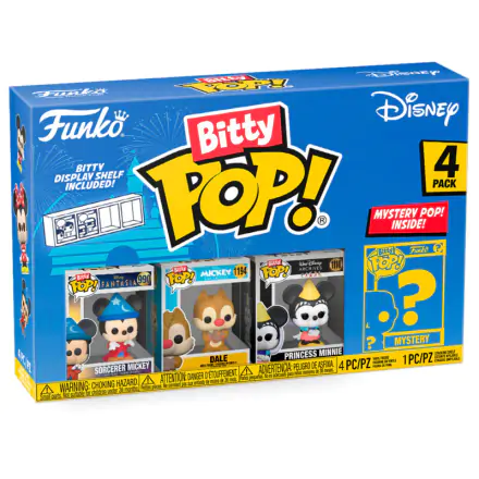 Disney Bitty POP! Vinilna Figura 4-Pack Sorcerer Mickey 2,5 cm termékfotója