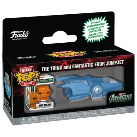 Bitty Funko POP figura Ride Marvel Studios Avengers Doomsday he Thing And Fantastic Four Jump Jet fotografija izdelka