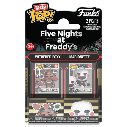 Bitty Funko POP figurice paket Five Nights at Freddys - Withered Foxy & Marionette fotografija izdelka