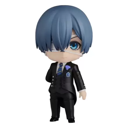 Black Butler: Boarding School Arc Nendoroid akcijska figura Ciel Phantomhive: Sapphire Owl Ver. 10 cm termékfotója