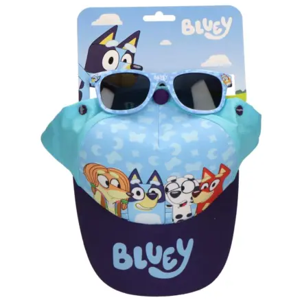 Bluey Blue Team komplet sončnih očal in baseball kape fotografija izdelka