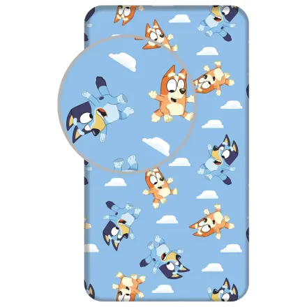 Bluey Clouds napeta rjuha 90x200 cm fotografija izdelka