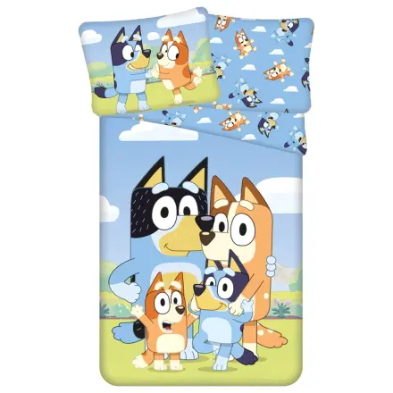 Bluey Happy Family prevleka za odejo fotografija izdelka