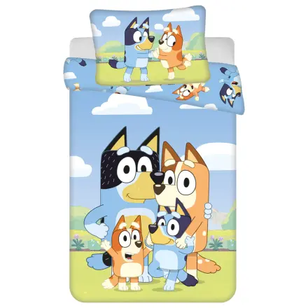 Bluey Happy Family otroški predšolski komplet prevleke za odejo fotografija izdelka