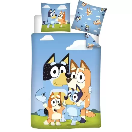 Bluey policotton prevleka za odejo postelja 90cm fotografija izdelka