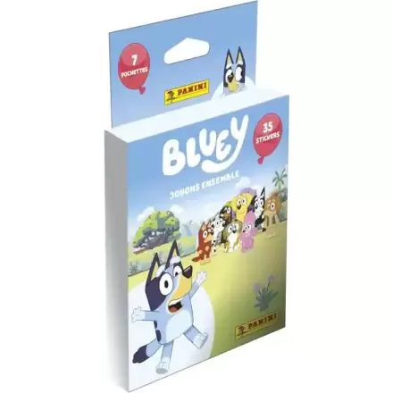 Bluey Spaß mit Freunden Nalepke Collection Eco-Blister *German Version* fotografija izdelka
