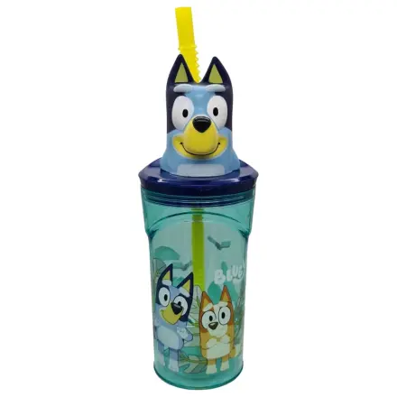 Bluey Splash 3D plastični lonček s slamico 360ml fotografija izdelka
