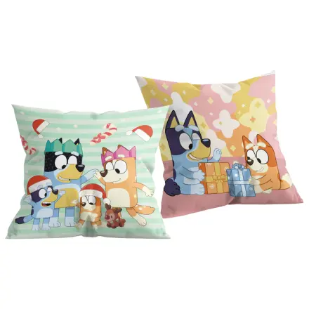 Bluey Winter Božični Vzglavnik fotografija izdelka