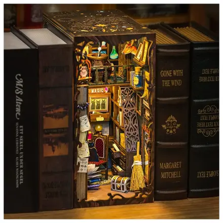 BOOK NOOK KIT DIY Čarobni farmacevt 282 kos + LED lučka komplet za sestavljanje fotografija izdelka