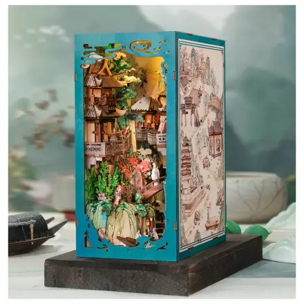 BOOK NOOK KIT DIY Življenje Su Dongpoja 280 kos + LED lučka komplet za sestavljanje fotografija izdelka