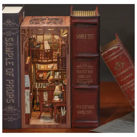 BOOK NOOK KIT DIY The Secret Rhythm 355 kosov + LED Lučka fotografija izdelka