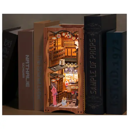 Komplet Book Nook KIT DIY Under the Sakura Tree 214 kosov + LED Luči konstrukcijski set fotografija izdelka