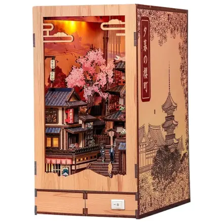 Book Nook Twilight Sakura Path 23 x 12 cm fotografija izdelka