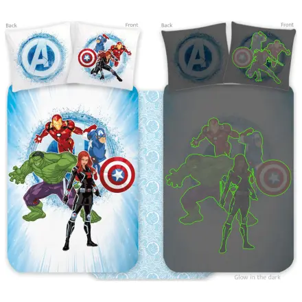 Avengers Glow-in-the-Dark Otroška, Predšolska Prevleka za odejo fotografija izdelka