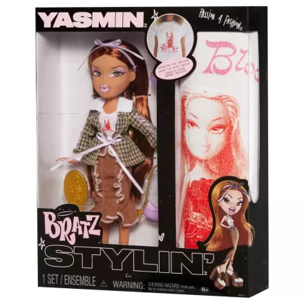 Bratz Stylin Yasmin punčka + majica s kratkimi rokavi fotografija izdelka
