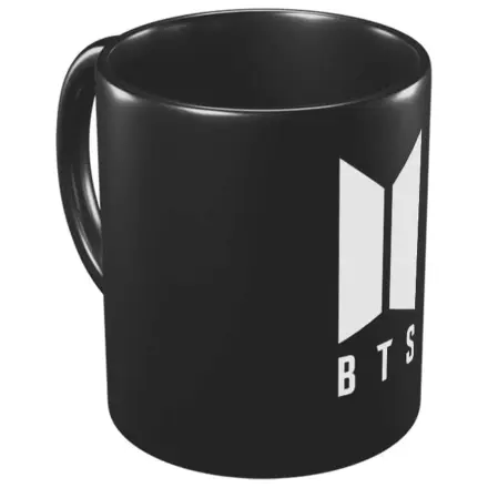 BTS Logo bela skodelica 350 ml fotografija izdelka