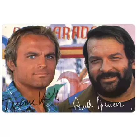 Bud Spencer & Terence Hill Tin Sign Autogramm 20 x 30 cm - plošča termékfotója