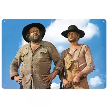 Bud Spencer & Terence Hill plakat iz pločevine Blue Sky 20 x 30 cm termékfotója