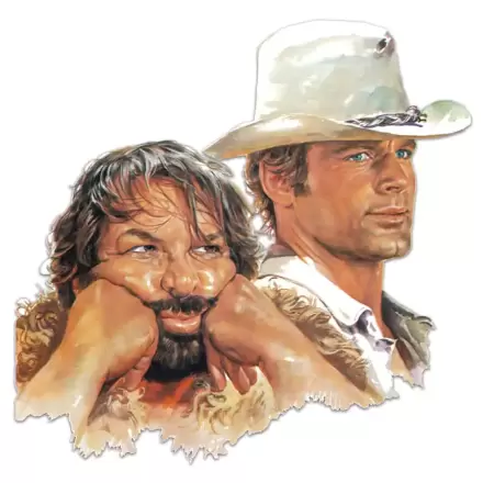 Bud Spencer & Terence Hill 3D pločevinasta tabla Bud & Terence 45 x 45 cm termékfotója