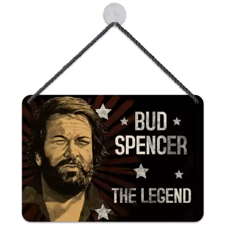 Bud Spencer Kovinska Tabla Legenda 16,5 x 11,5 cm termékfotója