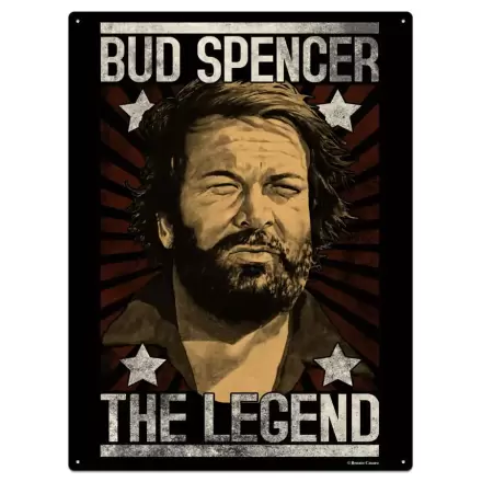 Bud Spencer pločevinasta tabla The Legend 20 x 30 cm termékfotója