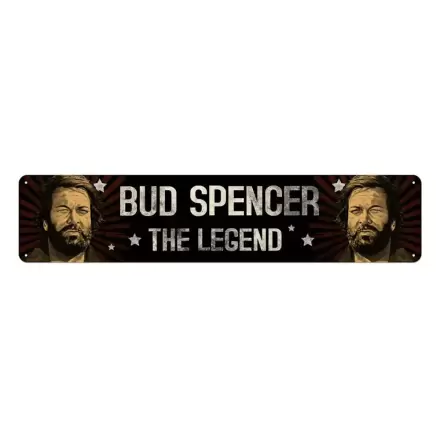 Bud Spencer Kovinska Tabla The Legend 46 x 10 cm termékfotója