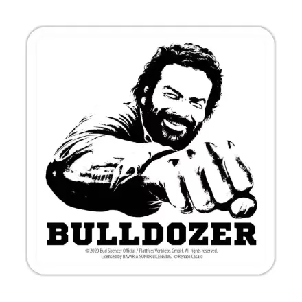 Bud Spencer Tin podstavki Bulldozer 10 x 10 cm fotografija izdelka