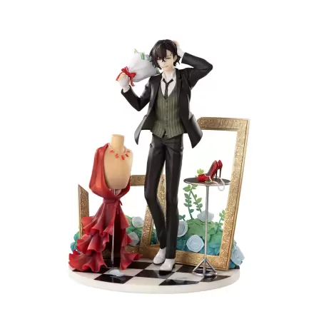 Bungo Stray Dogs PVC Kip 1/8 Dazai Osamu Dress Up Ver. Deluxe Edition 26 cm termékfotója