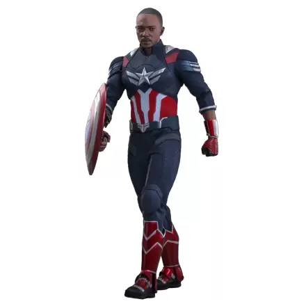 Captain America: Brave New World Movie Masterpiece akcijska figura 1/6 Captain America 30 cm termékfotója