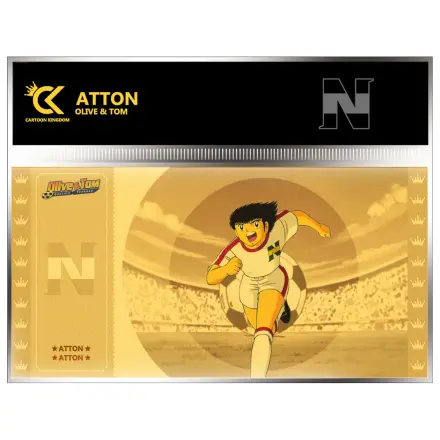 Captain Tsubasa Atton zlata vstopnica fotografija izdelka