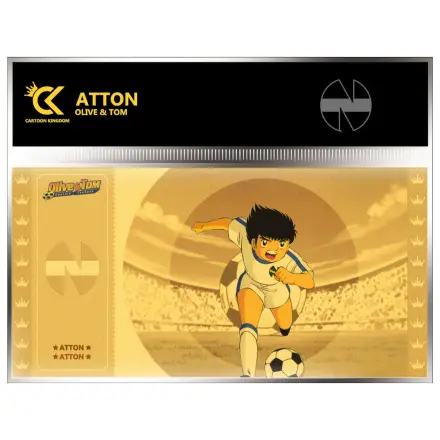 Captain Tsubasa Atton zlata vstopnica fotografija izdelka