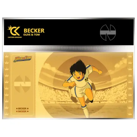 Captain Tsubasa Becker zlata vstopnica fotografija izdelka