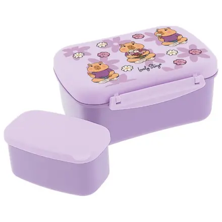 Capybara Flower škatla za malico fotografija izdelka