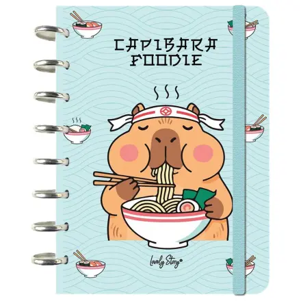 Capybara Foodie beležnica A5 fotografija izdelka