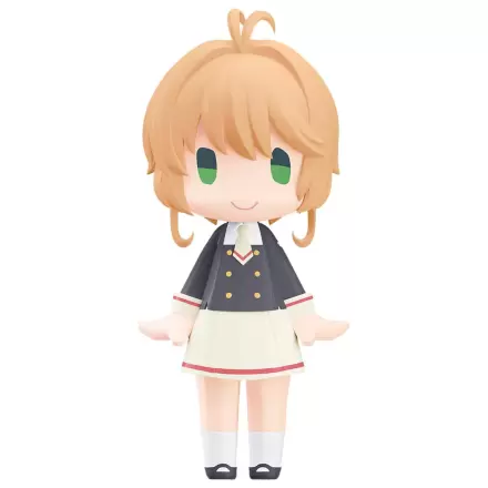 Cardcaptor Sakura: Clear Card z naramnicami HELLO! GOOD SMILE akcijska figura Sakura Kinomoto: uniforma srednje šole Tomoeda različica 10 cm fotografija izdelka