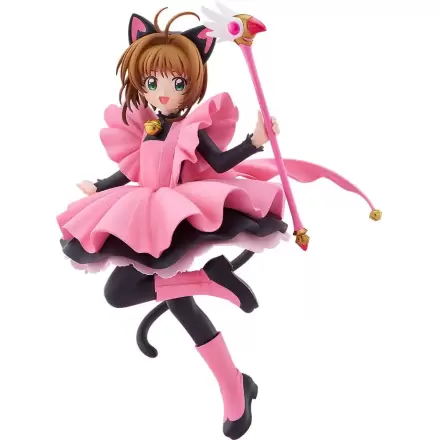 Cardcaptor Sakura Pop Up Parade PVC Kip Sakura Kinomoto: Black Cat Costume Ver. L velikost 22 cm fotografija izdelka